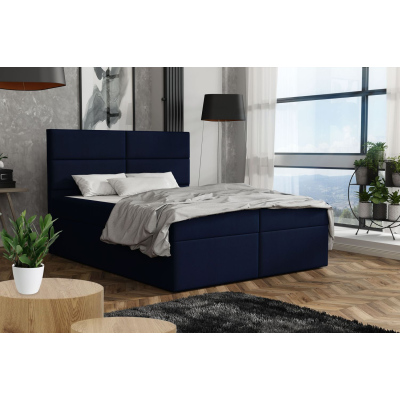Elegantní postel 180x200 ZINA - modrá 4