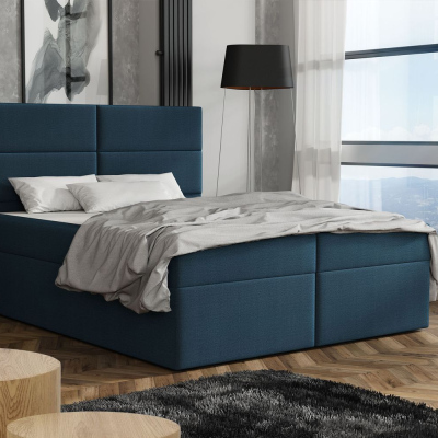 Elegantní postel 180x200 ZINA - modrá 5
