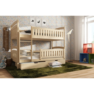 Dětská postel 90x190 BIBI - borovice