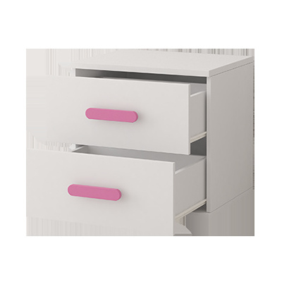 Dětský noční stolek SVEN 1 - červené úchytky