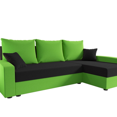 Praktická sedací souprava CATALINA - zelená / černá