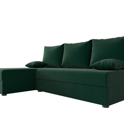 Moderní rohová sedačka HORTENZIE - zelená