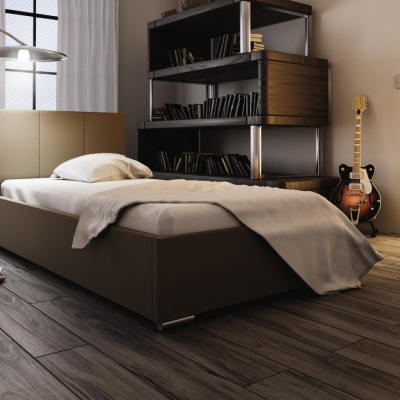 Jednolůžková postel 80x200 FLEK 6 - béžová