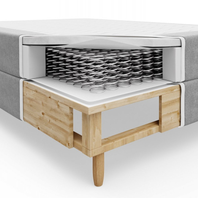 Postel pro dospívající teenagery 90x200 HENRYK - béžová