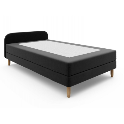 Postel pro dospívající teenagery 90x200 HENRYK 2 - černá