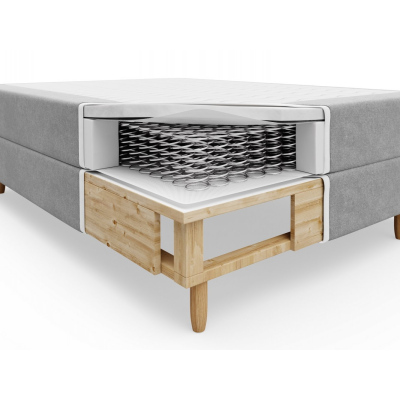 Postel pro dospívající teenagery 90x200 HENRYK 2 - černá