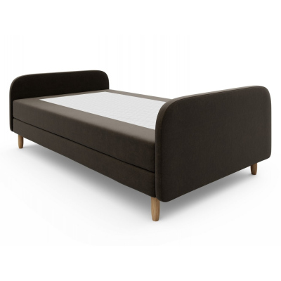 Postel pro dospívající teenagery 80x200 HENRYK 3 - hnědá