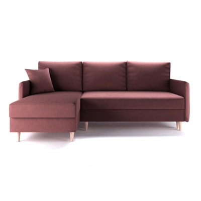 Stylová sedací souprava LILY S - růžová