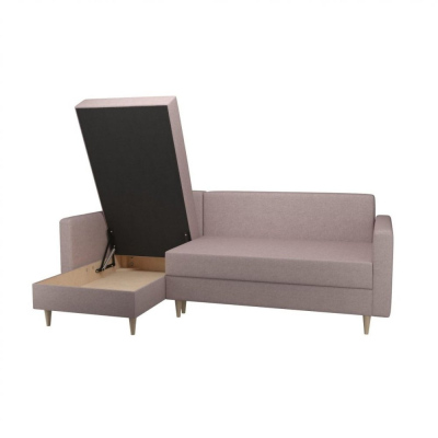 Stylová sedací souprava LILY - růžová