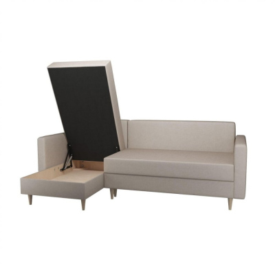 Stylová sedací souprava LILY - hnědá