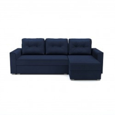 Rohová rozkládací sedačka JANA - modrá