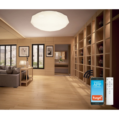 Inteligentní LED stropní osvětlení SPARKLE 40 SMART, 30W, 41cm, RGB, TUYA app