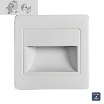 Osvětlení schodiště se senzorem STEP LIGHT NET LED, bílé