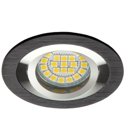 Podhledové bodové osvětlení OLLEN O50, 1xGX5,3, 50W, 9,2cm, kulaté, černé