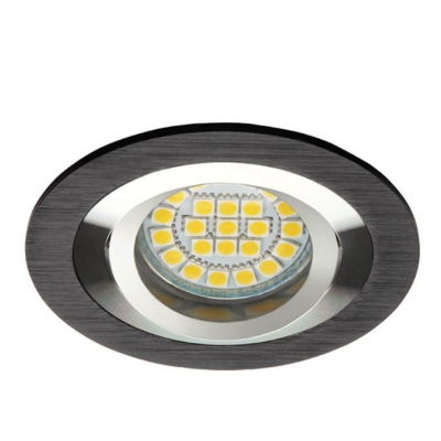 Podhledové bodové osvětlení OLLEN O50, 1xGX5,3, 50W, 9,2cm, kulaté, černé