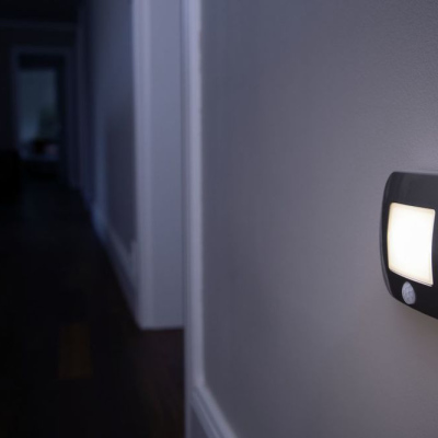 Nástěnné noční LED osvětlení s čidlem NIGHTLUX HALL, 0,25W, denní bílá, bílé, IP54