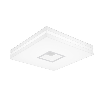 Moderní stropní LED svítidlo PETY, 42W, teplá bílá, 50x50cm, hranaté