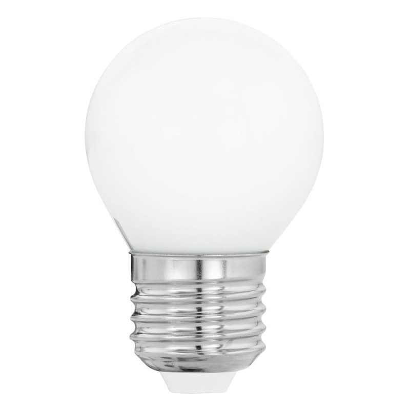 LED mini žárovka, E27, G45, 4W, 470lm, teplá bílá