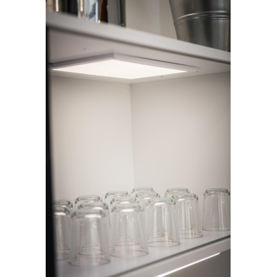 LED panel s čidlem pod kuchyňskou linku CABINET, 7,5W, teplá bílá, hranatý