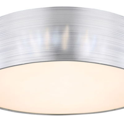 Levné Stropní svítidla: Stropní LED moderní přisazené osvětlení SINNI, 24W, teplá bílá-studená bílá, 40cm, kulaté, stříbrné