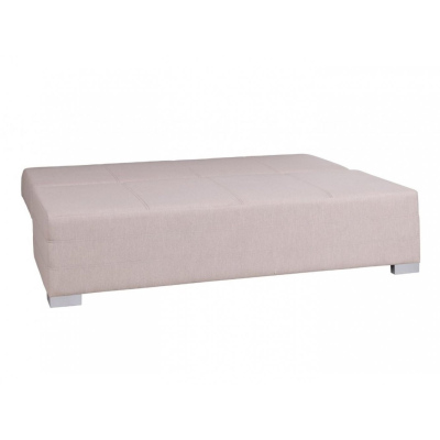 Rozkládací postel s polštáři s úložným prostorem IGOR - béžová