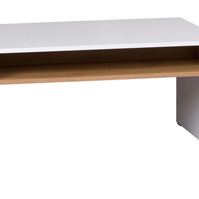 Konferenční stolek IVONA - bílý