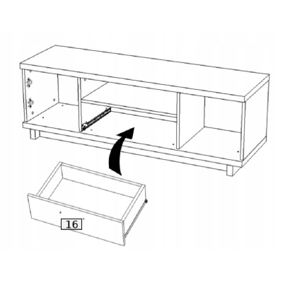 Stolek pod televizi ISOLDA