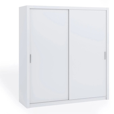 Skříň s posuvnými dveřmi 200 BRYAN - bílá