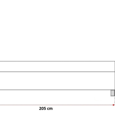 Přepychová postel Cassandra 200x200, starorůžová