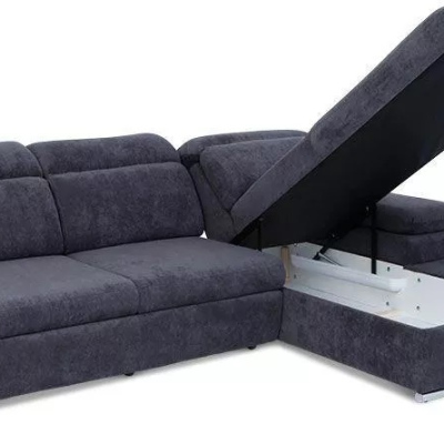 Rohová sedací souprava OLEXA - šedá