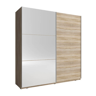Šatní skříň 150 cm MELODY 2 - dub sonoma