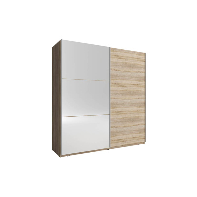 Šatní skříň 150 cm MELODY 2 - dub sonoma