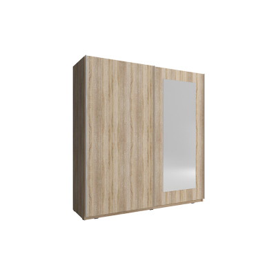 Šatní skříň 200 cm MELODY 8 - dub sonoma