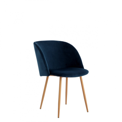 Set moderních židlí DOROTHEA - modrý