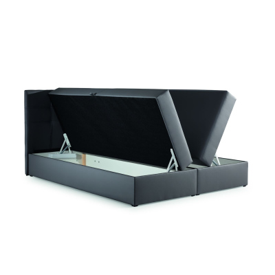 Kontinentální postel 140x200 IVANA 4 - růžová + topper ZDARMA