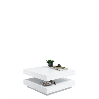 Konferenční stolek GREGORIO - bílý