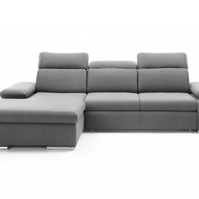 Rohová sedací souprava OLEXA - šedá