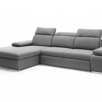 Rohová sedací souprava OLEXA - šedá