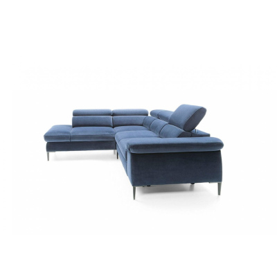 Rohová sedací souprava BENES - modrá