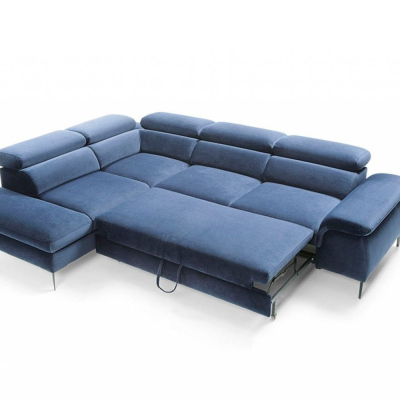 Rohová sedací souprava BENES - modrá