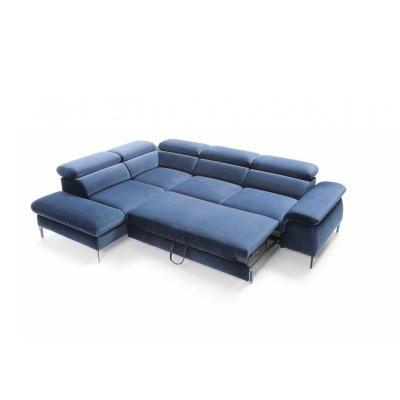 Rohová sedací souprava BENES - modrá