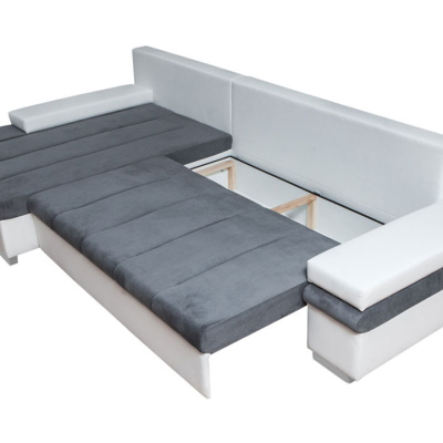 Rohová sedací souprava ZELMA - zelená 4, pravý roh