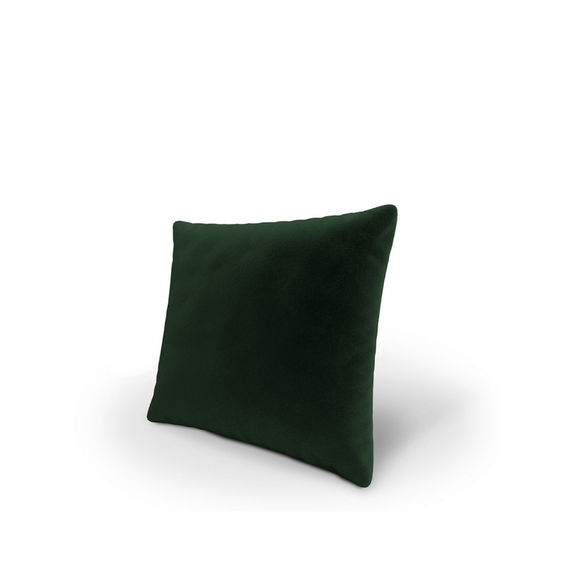 Dekorativní polštář ZANE - tmavý zelený