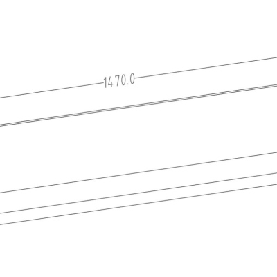 Nástěnná police OKAL - appenzeller