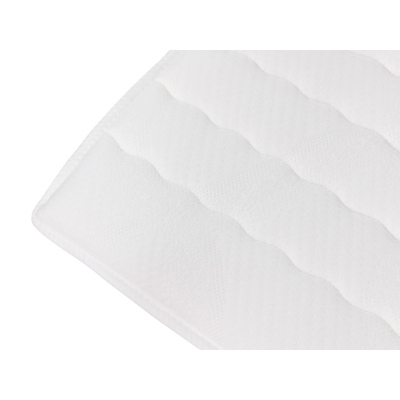 Boxspringová manželská postel 160x200 CLARA - černá ekokůže + topper ZDARMA