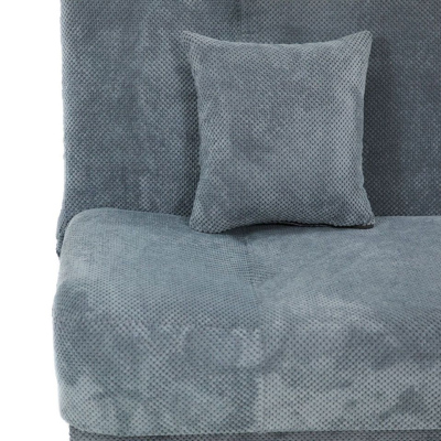 Rozkládací pohovka s úložným prostorem IRINA - šedá / béžová