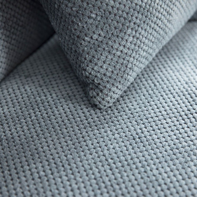 Rozkládací pohovka s úložným prostorem IRINA - šedá / béžová