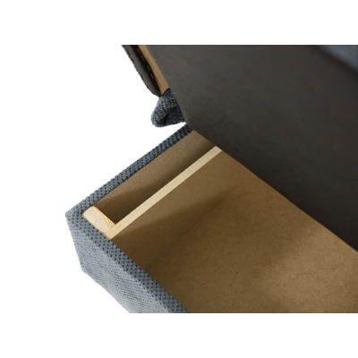 Rozkládací pohovka s úložným prostorem IRINA - šedá / béžová