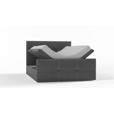 Čalouněná postel 140x200 OTAKAR - šedá