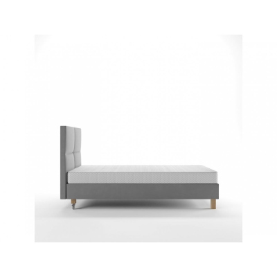 Hotelová postel 80x200 DENI - šedá